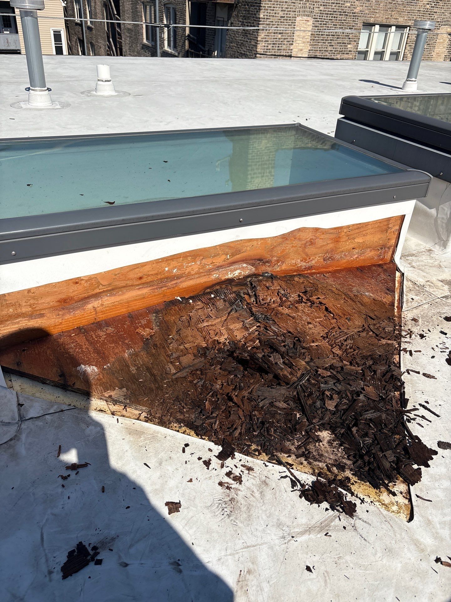 Why is my skylight still leaking even after it was repaired?